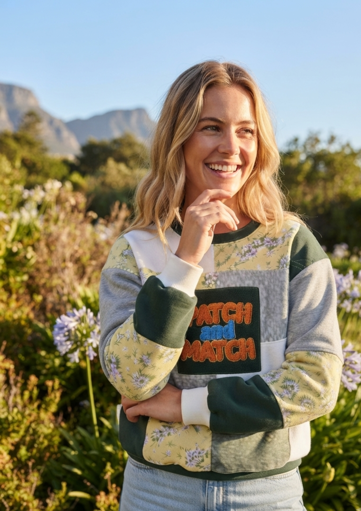 The Kaleidoscope Patch Sweater